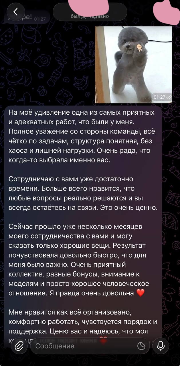 Отзыв модели 7